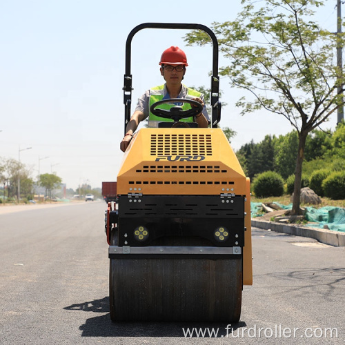 Excellent performance drum ride on vibratory road roller